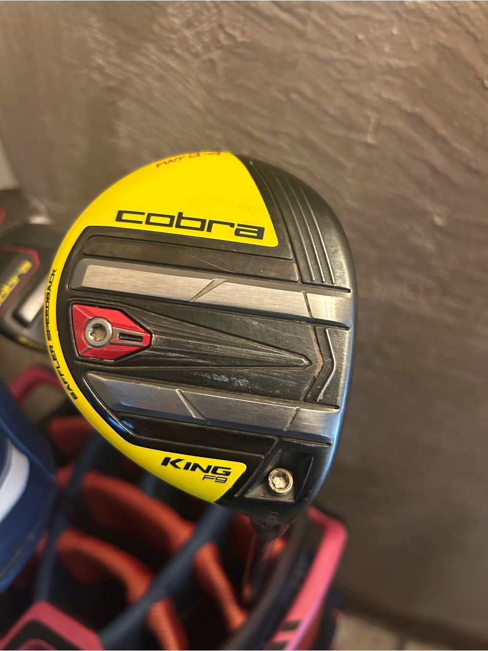 Cobra King F9 3 Wood - Yellow/Black